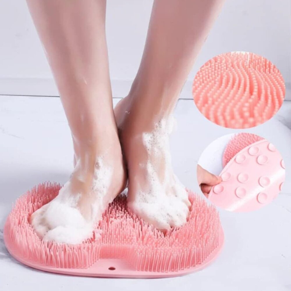 Bathroom Foot Scrubber Exfoliating Pad | Foot Massage Foot Back Antislip